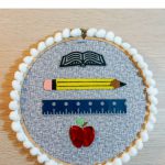 Teacher Gift Hoop Art